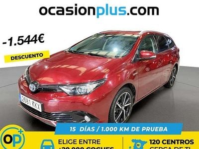 Rojo Usado 2018 Toyota Auris Touring Sports Familiar | 15.446 € (Precio justo)