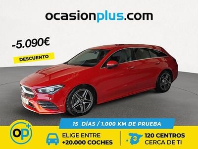 Usado Mercedes CLA220 190 CV (139 kW) 2019 Rojo Berlina
