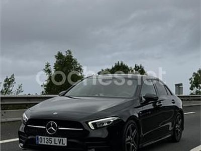 Usado Mercedes A200 150 CV (110 kW) 2021 Negro Berlina