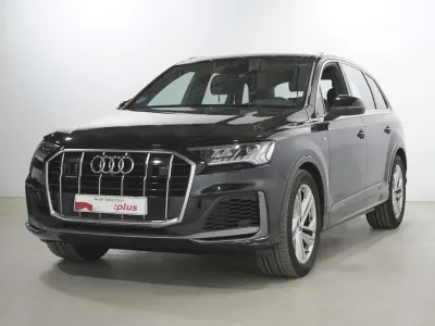 Usado Audi Q7 S-Line 286 CV (210 kW) 2021 Negro SUV