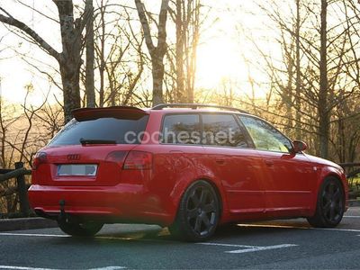Usado Audi A4 S-Line 140 CV (102 kW) 2007 Rojo Familiar