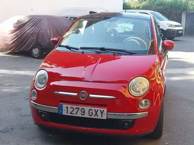 Usado Fiat 500 Lounge 69 CV (50 kW) 2010 Rojo Utilitario