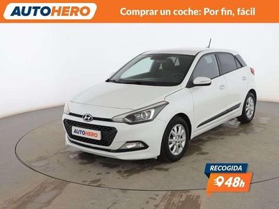 Usado Hyundai i20 GO! 84 CV (61 kW) 2016 Blanco Utilitario