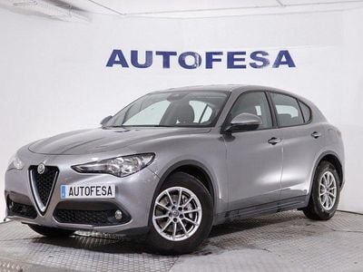 Usado Alfa Romeo Stelvio 163 CV (119 kW) 2019 Gris platino SUV