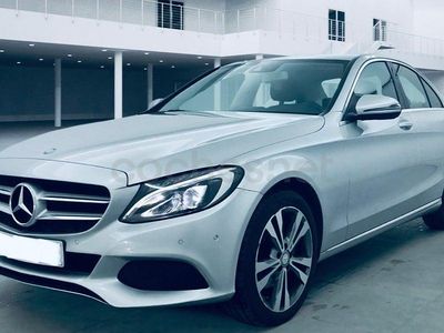 Usado Mercedes C220 Avantgarde 170 CV (125 kW) 2016 Gris / plata Berlina