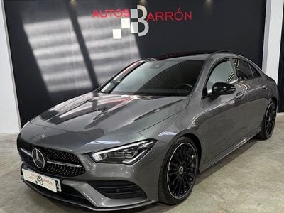 Usado Mercedes CLA200 150 CV (110 kW) 2020 Gris / plata Berlina