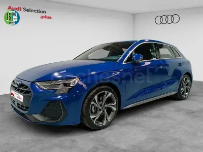 Usado Audi A3 S-Line 150 CV (110 kW) 2026 Azul Berlina
