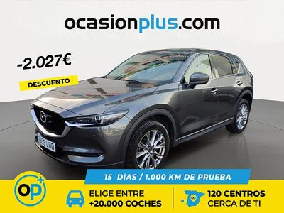 Usado Mazda CX-5 165 CV (121 kW) 2019 Gris SUV