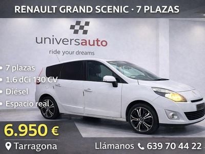 Usado Renault Grand Scénic III Dynamique 131 CV (96 kW) 2011 Blanco Monovolumen