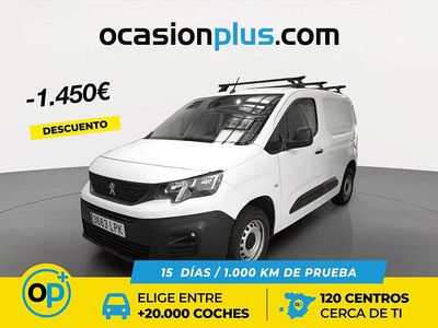 Usado Peugeot Partner Premium 98 CV (72 kW) 2021 Blanco Monovolumen