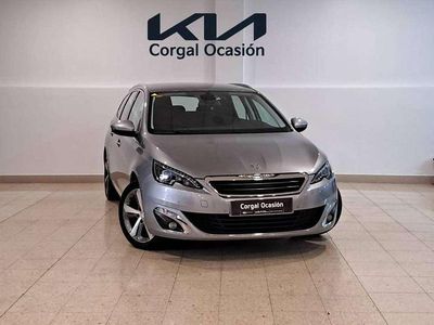 Gris Usado 2016 Peugeot 308 SW Allure Familiar | 10.850 €