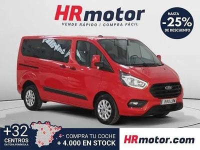 Brugt Ford Transit Custom Trend 130 HK (95 kW) 2022 Rød Stationcar