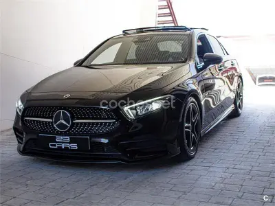 Usado Mercedes A200 163 CV (119 kW) 2019 Negro Berlina