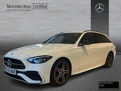 Usado Mercedes C200 163 CV (119 kW) 2025 Blanco Familiar