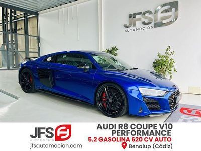 Usado Audi R8 Coupé Performance 620 CV (456 kW) 2019 Azul Coupe