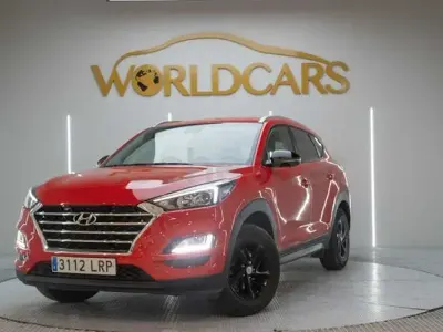Usado Hyundai Tucson 132 CV (97 kW) 2021 Rojo SUV