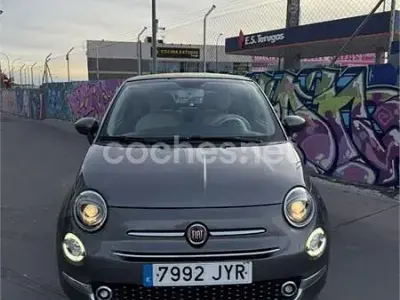 Usado Fiat 500 69 CV (50 kW) 2017 Gris / plata Berlina