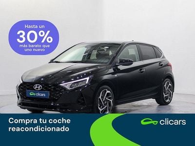 Negro Usado 2023 Hyundai i20 Berlina | 17.490 € (Precio justo)