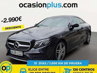 Usado Mercedes E220 194 CV (142 kW) 2019 Negro Coupe