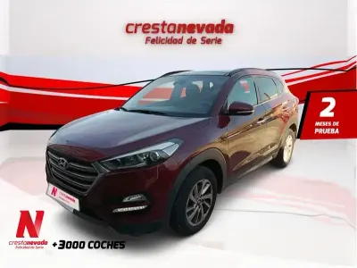 Usado Hyundai Tucson 116 CV (85 kW) 2016 Granate SUV