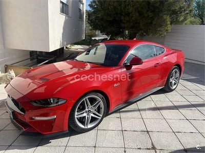 Usado Ford Mustang GT 450 CV (330 kW) 2022 Rojo Coupe