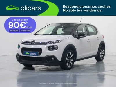 Usado Citroën C3 Feel 110 CV (80 kW) 2018 Blanco Utilitario