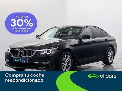 Usado BMW 520 190 CV (139 kW) 2018 Negro Berlina
