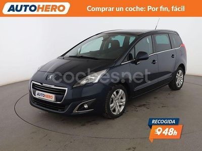 Usado Peugeot 5008 Allure 151 CV (111 kW) 2015 Azul Monovolumen