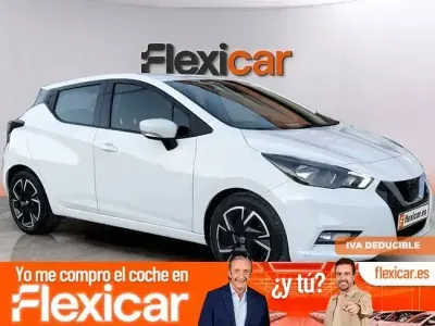 Usado Nissan Micra Acenta 92 CV (67 kW) 2021 Blanco Utilitario