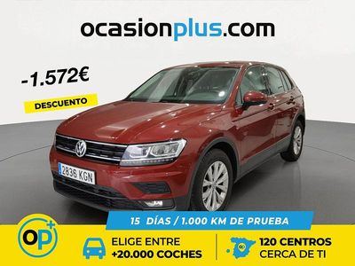 Usado VW Tiguan Edition 125 CV (91 kW) 2018 Rojo SUV