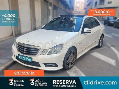 Usado Mercedes E220 Avantgarde Edition 170 CV (125 kW) 2011 Blanco Berlina