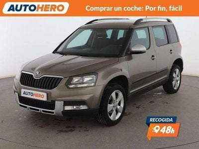 Usado Skoda Yeti Outdoor 105 CV (77 kW) 2015 Verde SUV