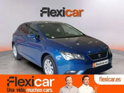 Usado Seat Leon ST Reference 105 CV (77 kW) 2015 Azul Familiar