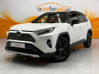 Usado Toyota RAV4 Hybrid 218 CV (160 kW) 2020 Blanco SUV