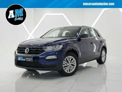Usado VW T-Roc Advance 115 CV (84 kW) 2018 Azul SUV