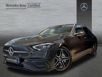 Usado Mercedes C220 200 CV (147 kW) 2021 Gris Berlina