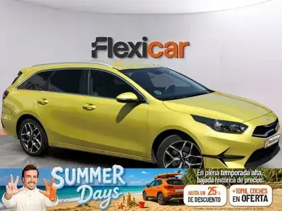 Usado Kia Ceed 120 CV (88 kW) 2023 Amarillo Utilitario