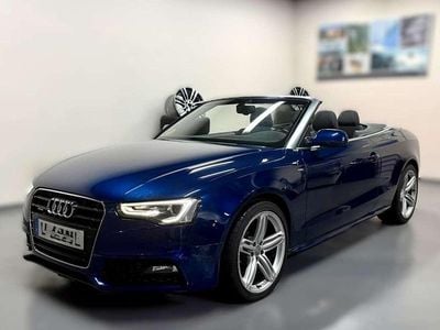 Usado Audi A5 Cabriolet S-Line 245 CV (180 kW) 2014 Azul Descapotable