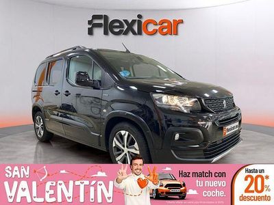 Usado Peugeot Rifter Active 130 CV (95 kW) 2019 Negro Monovolumen