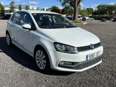 Usado VW Polo 90 CV (66 kW) 2016 Blanco Utilitario