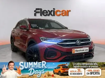 Usado VW T-Roc R-line 150 CV (110 kW) 2024 Rojo SUV