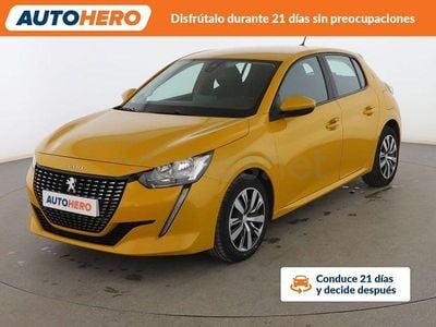 Amarillo Usado 2020 Peugeot 208 Active Utilitario | 10.199 € (Buen precio)