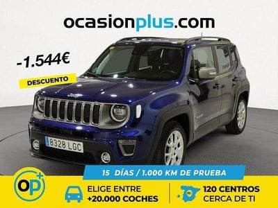 Azul Usado 2020 Jeep Renegade Limited SUV | 16.990 € (Precio justo)