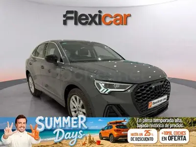 Usado Audi Q3 Sportback 150 CV (110 kW) 2021 Gris / plata SUV