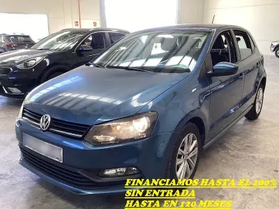 Usado VW Polo 75 CV (55 kW) 2016 Azul Berlina