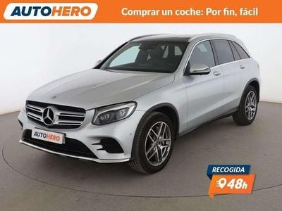 Gris Usado 2019 Mercedes GLC250 AMG line SUV | 30.499 € (Buen precio)