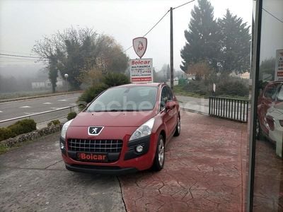 Usado Peugeot 3008 Sport 110 CV (80 kW) 2009 Granate Familiar