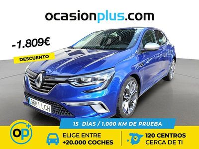 Azul Usado 2019 Renault Mégane GT Line GT-Line Berlina | 19.900 € (Un poco caro)