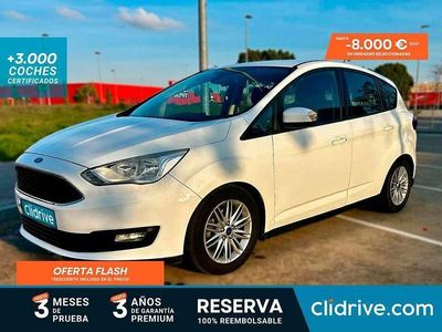 Blanco Usado 2017 Ford C-MAX Titanium Monovolumen | 10.790 € (Precio justo)