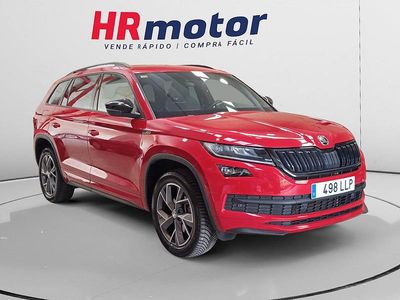 Rojo Usado 2020 Skoda Kodiaq SportLine SUV | 28.340 € (Precio justo)